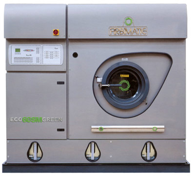 Historical EcoGreen dry-cleaning machine image