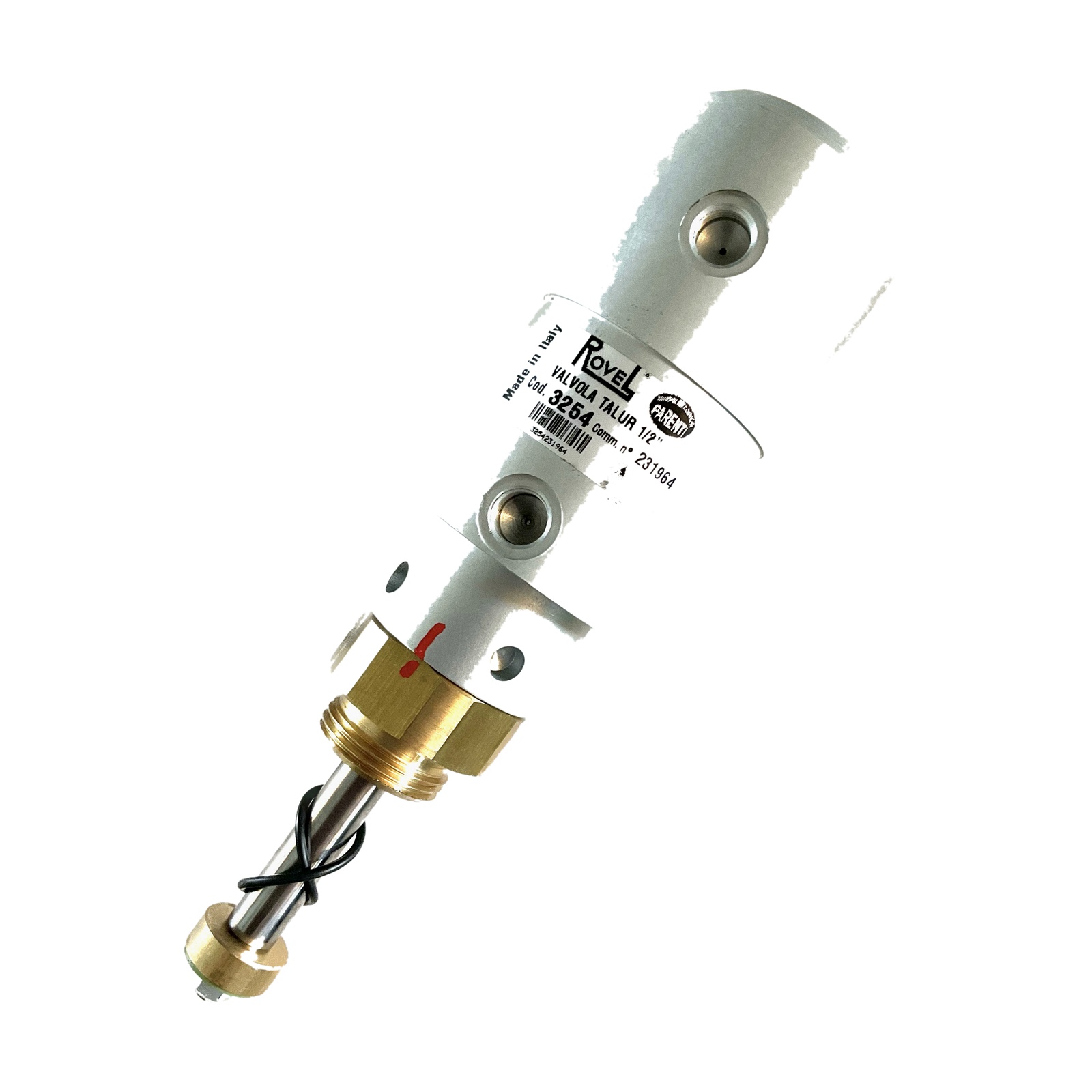 1/2" NC valve complete with fitting and heat shield Dry Cleaning Part 0901165 product photo